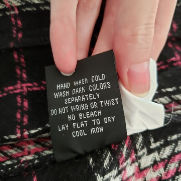 Vintage Tripp NYC Plaid Corset Vest XS - Picture 11 of 11